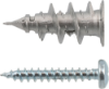 Afbeeldingen van KELFORT Jet-drive plug metaal met schroef 14X32MM 100x