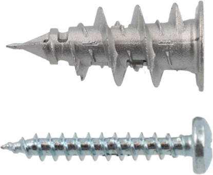 Afbeeldingen van KELFORT Jet-drive plug metaal met schroef 14X32MM 100x