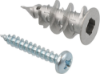 Afbeeldingen van KELFORT Jet-drive plug metaal met schroef 14X32MM 100x