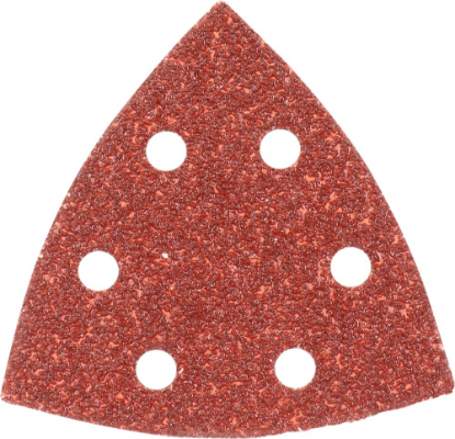 Afbeeldingen van KELFORT Klitschuurschijf DELTA rood 6-gat K40 10x