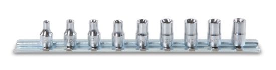 Afbeeldingen van BETA Dopsleutelset ¼" TORX E4-E14 900FTX/SB9 9x