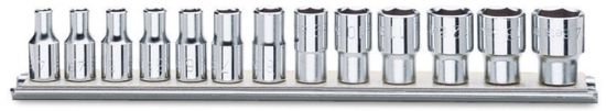 Afbeeldingen van BETA Dopsleutelset ¼" zeskant 4-14MM 900/SB13 13x
