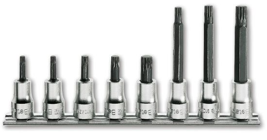 Afbeeldingen van BETA Dopsleutelset ½" 5-sterrig 910PT/SB8 8x