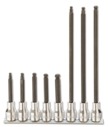 Afbeeldingen van BETA Dopsleutelset ½" inbus kogelkop 920BP/SB8 8x