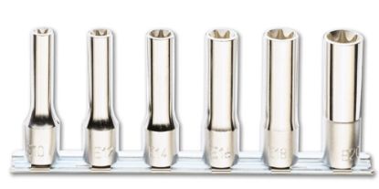 Afbeeldingen van BETA Dopsleutelset ½" TORX E10-E20 920FTX-LSB6 6x