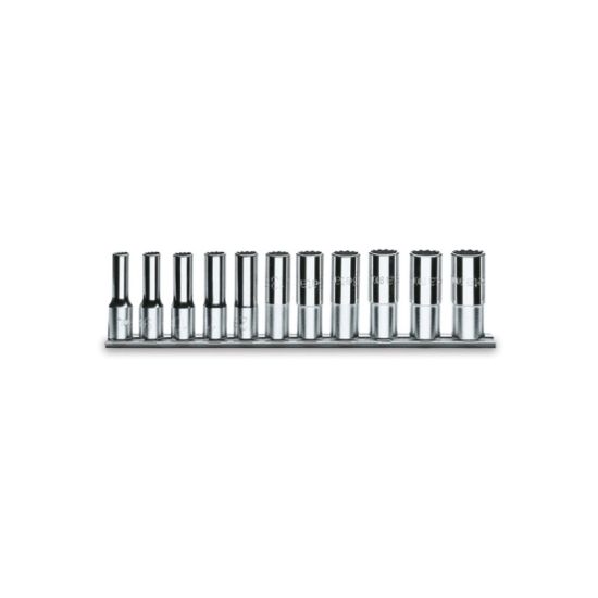 Afbeeldingen van BETA Dopsleutelset ½" twaalfkant L 920ASL/SB11 11x