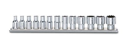 Afbeeldingen van BETA Gearlock dopsleutelset ¼" 900U/SB13 13x
