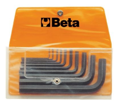 Afbeeldingen van BETA Haakse inbussleutelset gebruneerd 96N/B10 10x