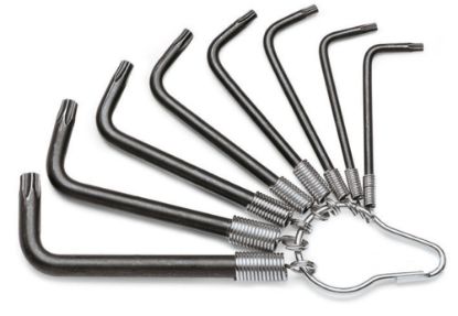 Afbeeldingen van BETA Haakse stiftsleutelset TORX 97TX/ST8 8x