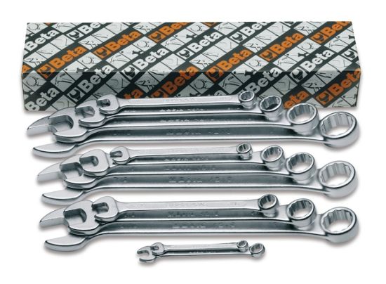 Afbeeldingen van BETA Ringsteeksleutelset gebogen 13x 42AS/13