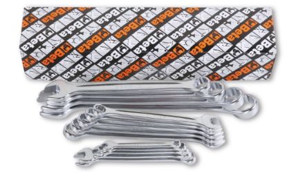 Afbeeldingen van BETA Ringsteeksleutelset gebogen 14x 42/S14