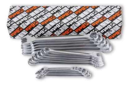 Afbeeldingen van BETA Ringsteeksleutelset gebogen 17x 42/S17