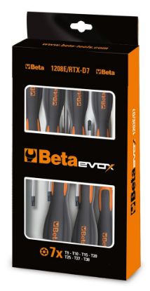 Afbeeldingen van BETA Schroevendraaierset TR TORX 7x 1208E/RTX-D7