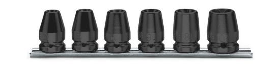 Afbeeldingen van BETA Slagdoppenset ½" TORX E10-E20 720FTX/SB6 6x