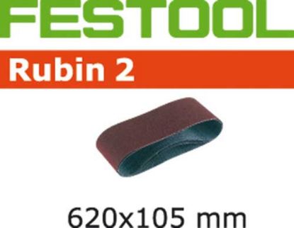 Afbeeldingen van FESTOOL Schuurband Rubin 2 105X620MM K120 