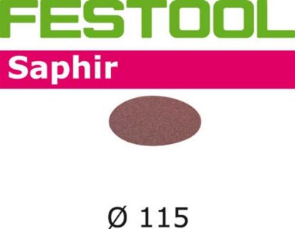 Afbeeldingen van FESTOOL Schuurschijf Saphir STF 115MM K50