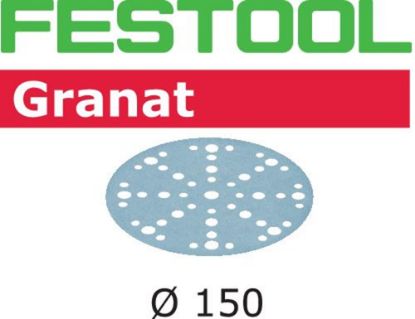 Afbeeldingen van FESTOOL Schuurschijf Granat STF/48 150MM K120 10x 
