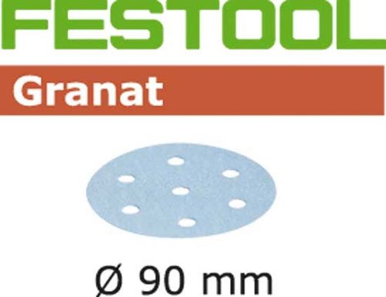 Afbeeldingen van FESTOOL Schuurschijf Granat STF/6 90MM K1500