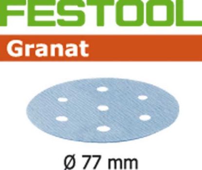 Afbeeldingen van FESTOOL Schuurschijf Granat STF 77MM K1500