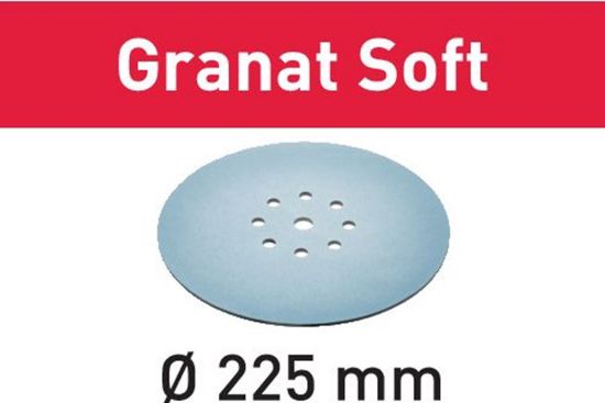 Afbeeldingen van FESTOOL Schuurschijf Granat Soft STF 225MM K150 