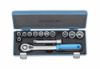 Afbeeldingen van GEDORE Dopsleutelset ½" D 19 KMU-20 UD-profiel 10-24MM 13x