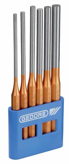 Afbeeldingen van GEDORE Pendrijverset lang 119 L in PVC-houder 6x