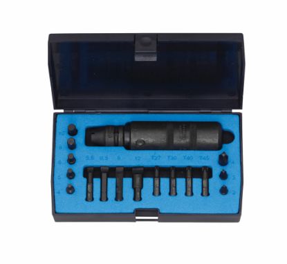Afbeeldingen van GEDORE Slagschroevendraaierset ½" 18x