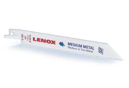 Afbeeldingen van LENOX Reciprozaagblad hout PB 606R 152X19X0,9MM 6 TPI 5x