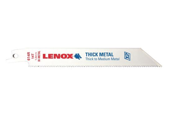 Afbeeldingen van LENOX Reciprozaagblad hout PB 634R 152X19X1,3MM 4 TPI 5x