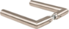 Afbeeldingen van OXLOC Deurkruk L-model Tilburg RVS 37-42MM