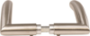 Afbeeldingen van OXLOC Deurkruk gebogen model Purmerend RVS mat 37-42MM