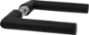 Afbeeldingen van OXLOC Deurkruk haaks-model Nice aluminium zwart 37-52MM