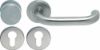 Afbeeldingen van OXLOC Deurkruk/knop + rozet D-model Coevorden RVS 37-47MM