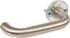 Afbeeldingen van OXLOC Deurkruk/knop + rozet D-model Coevorden RVS 37-47MM