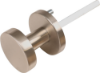 Afbeeldingen van OXLOC Deurkruk/knop + rozet D-model Coevorden RVS 37-47MM