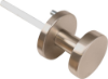 Afbeeldingen van OXLOC Deurkruk/knop + rozet D-model Coevorden RVS 37-47MM
