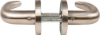 Afbeeldingen van OXLOC Deurkruk D-model Hulst RVS 37-47MM