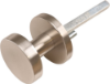 Afbeeldingen van OXLOC Deurkruk/knop + rozet L-model Tilburg RVS 37-47MM