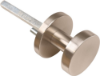 Afbeeldingen van OXLOC Deurkruk/knop + rozet L-model Tilburg RVS 37-47MM