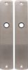 Afbeeldingen van OXLOC Langschild krukgat renovatie RVS 254X50MM