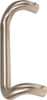 Afbeeldingen van OXLOC Deurgreep 610 rond RVS mat 32X332MM