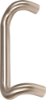 Afbeeldingen van OXLOC Deurgreep 610 rond RVS mat 32X332MM