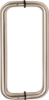 Afbeeldingen van OXLOC Deurgreep 600 rond RVS mat 19X319MM
