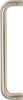 Afbeeldingen van OXLOC Deurgreep 600 rond RVS mat 19X319MM