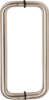 Afbeeldingen van OXLOC Deurgreep 600 rond RVS mat 19X319MM