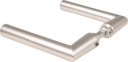 Afbeeldingen van OXLOC Deurkruk haaks-model Nice aluminium F1 53-57MM