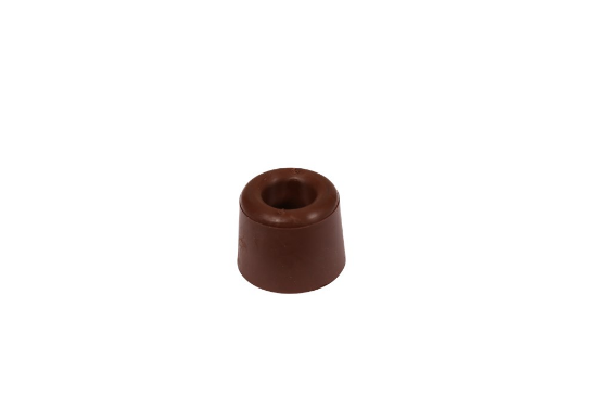 Afbeeldingen van OXLOC Deurbuffer rubber bruin 25MM