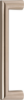 Afbeeldingen van OXLOC Deurgreep 640 recht RVS mat 32X332MM