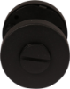 Afbeeldingen van OXLOC Rozet vrij/bezet RVS zwart op kunststof onderrozet 52X11MM