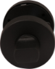 Afbeeldingen van OXLOC Rozet vrij/bezet RVS zwart op kunststof onderrozet 52X11MM